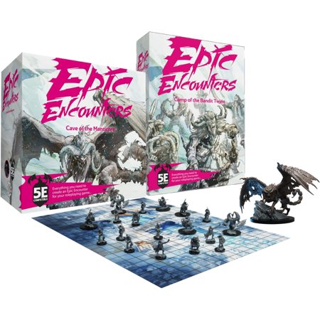 Steamforged Games Epic Encounters: Camp of The Bandit Twins and Cave of The Manticore (2 Items)