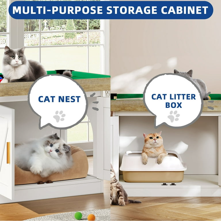 Multiple cat litter box ideas online