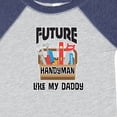 thumbnail image 4 of Inktastic Future Handyman Like Daddy Boys Baby Bodysuit, 4 of 5