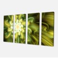 thumbnail image 2 of Dance of Yellow Fractal Petals - Impression sur Toile Florale, 2 of 3