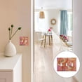 thumbnail image 7 of Yayeee Toggle Light Switch Wall Plate 2-Gang 4.56"x4.48" Decorative Outlet Cover, Abstract Pink Flowers, 7 of 7