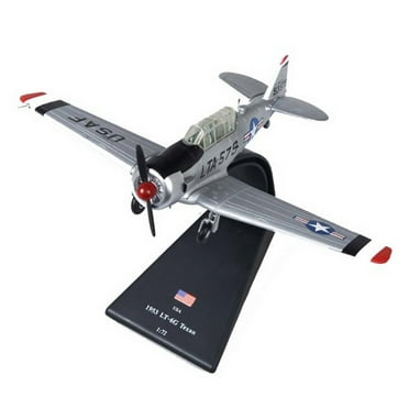 Simulation Model 1:72 Alloy USA 1953 T6 LT-6G Texan Fighter Model for Military Enthusiasts Aviation Decor