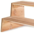 thumbnail image 6 of All Things Cedar HT34 Cedar Spa Steps | Premium Wooden 2 Step Stool -  32L x 21W x 14.5H, 6 of 6