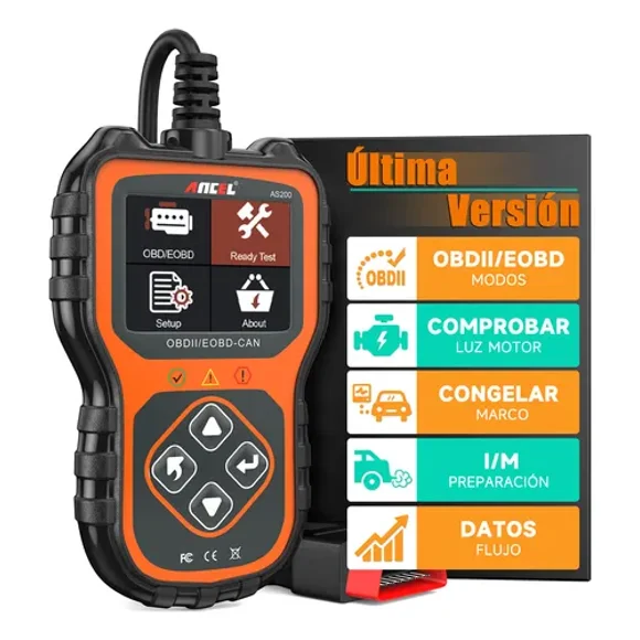 Escaner Obd2 Ancel As200 Comprobación Motores Automóviles