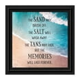 thumbnail image 2 of Memories Last Forever, Ocean Decor, Family Vacation Picture Frame, 10x10 8714, 2 of 6