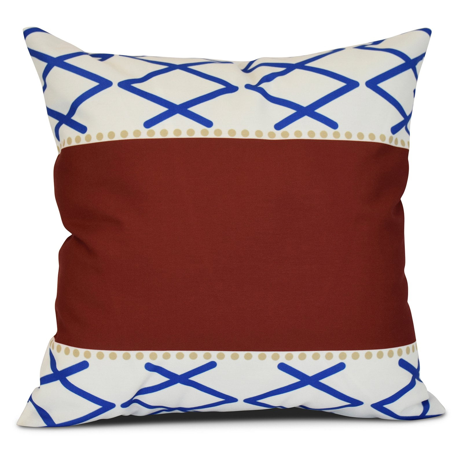 Simply Daisy, Knot Fancy, Geometric Print Pillow