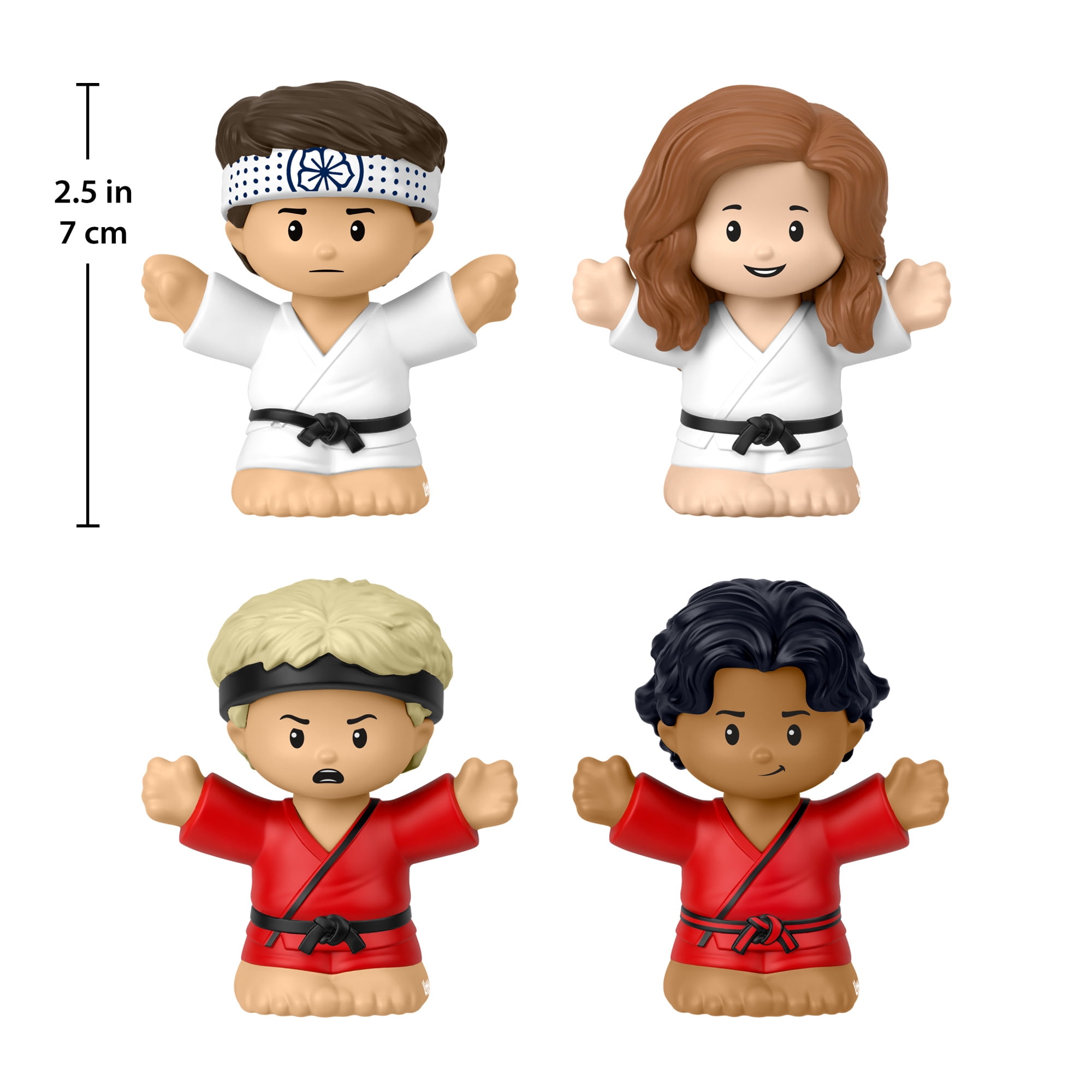 Little People Collector Cobra Kai Special Edition Set for Adults & Fans, 4 Figures