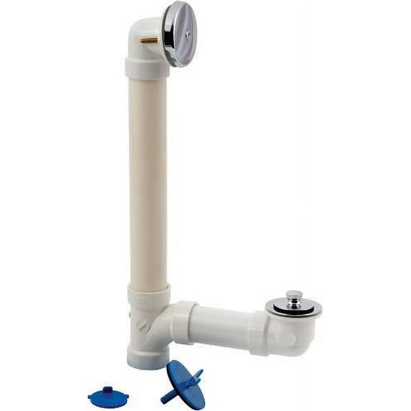 Oatey P7225 Dearborne Brass Push -Pull Waste & Overflow Pvc
