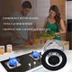 thumbnail image 3 of Upgrade Cooker Hat Set Oven Gas Hob Burner Crown Flame Cap Cover For Kitchen Fit For Stove Handles Lid Kit, 3 of 4