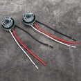 thumbnail image 1 of Socket Wire Harness, 2pcs Holder Plug Connector Anti Heat Plastic Practical  For 1157, 1 of 8