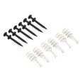 thumbnail image 1 of Colgadores de pared Hangman Bear Claw, blancos, con anclas, 45 kg, 6 unidades, 1 of 1