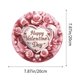 thumbnail image 3 of Decoración del hogar, decoración de habitaciones, decoración de paredes, adorno circular de madera colgante para el Día de San Valentín, letrero para sala de estar, dormitorio, decoración de puertas,, 3 of 6