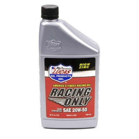 Lucas Oil Semi Synthetic Race Oil 20w50 1 Qt