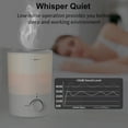 thumbnail image 6 of Humidifiers for Bedroom, 3.1L Cool Mist Top Fill Essential, 360° Nozzle, Rapid Ultrasonic Humidification, White, 6 of 7