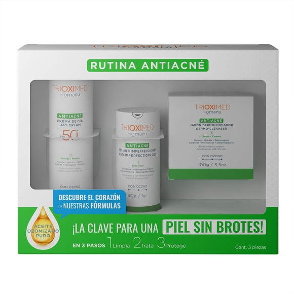 Trioximed By Omanu - Rutina SkinCare Antiacné