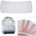 thumbnail image 5 of Plain White, M Size 25 Circumference 116-150cm-Vented Nylon Birdcage Net Dustproof Cover Collect Seeds, 5 of 5