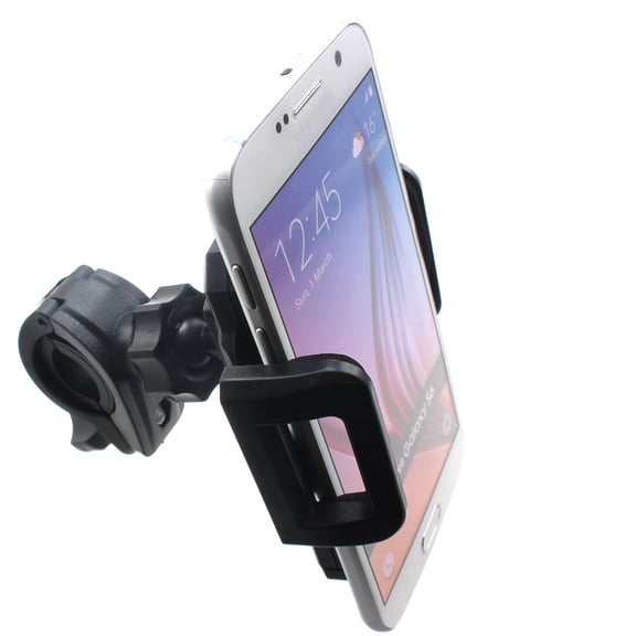 Bicycle Mount Handlebar for Samsung Galaxy S25/Edge/Plus/Ultra - Holder Bike Cradle Dock Swivel Heavy Duty