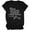 Black, variant on hopeusnice Women's Funny Tees Comfy Casual Round Neck T Shirts Cozy Summer Pattern Tops for Lady Short Sleeve Shirts PLEASE DON'T BE RUDE TO ME BECAUS Tunic Fashion Clothing Loose Fit Black XL