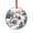 style-1, variant on Merry Christmas Rooster Glass Ornament Rustic Rooster Country Style Round Glass Christmas Ornaments Xmas Decor Indoor Home Holiday Party Gifts
