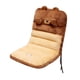 thumbnail image 2 of Cojín del asiento Cojín de silla de dibujos animados, almohada de respaldo, cojín de silla de respaldo alto, almohada de respaldo de sofá para silla de oficina , marrón y amarillo Fanmusic Cojín del asiento, 2 of 7