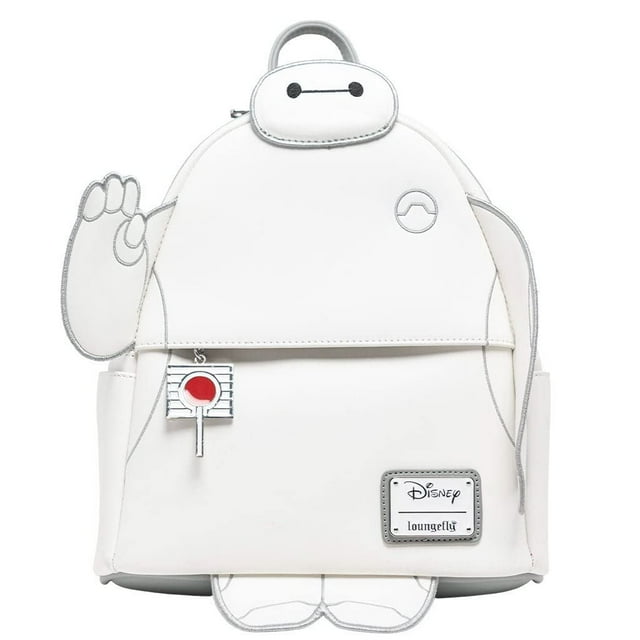 Mochila Loungefly Disney que brilla en la oscuridad Talking Baymax