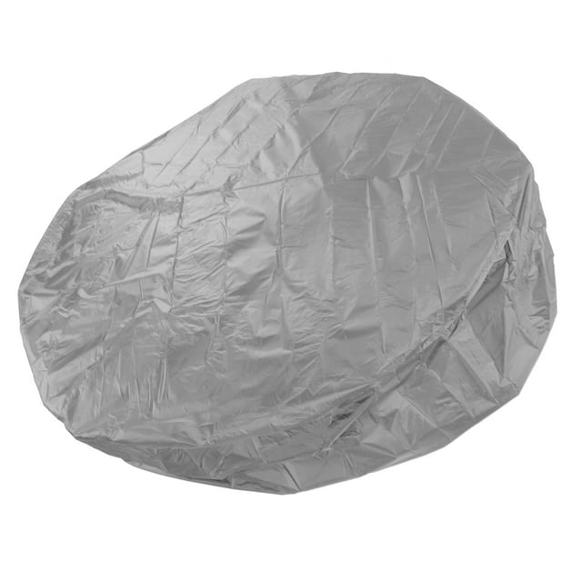 Housse Ronde pour Spa, Housse Imperméable en Taffetas de Polyester 190 Argenté pour Spa, Housses Anti-Poussière pour Meubles d'Extérieur, Housse Ronde pour Baignoire avec Sac de Rangement pour Baignoires et Sources Chaudes d'Extérieur