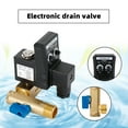 thumbnail image 3 of AC 110V 1/2" Automatic Electronic Timed Air Compressor Auto Drain Valve, 3 of 12