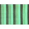 thumbnail image 1 of Ahgly Company Indoor Rectangle Solid Turquoise Blue Modern Area Rugs, 4' x 6', 1 of 4