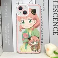 thumbnail image 3 of Funda de teléfono Kawaii Anime SPY×FAMILY Anya Forger para IPhone 14 15 11 12 13 Pro Max Mini XS XR SE2 8 7 Plus Fundas suaves transparentes, 3 of 5