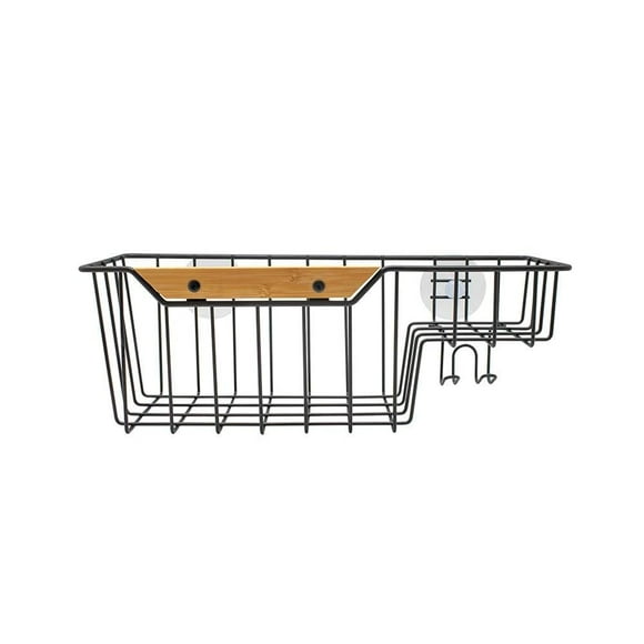 Canastilla Mainstays De Acero Con Bambú