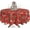 Red, variant on Christmas Round Tablecloth 60 Inch Christmas Tree Table Cover Waterproof Wipeable Table Cloth for Party Picnic Kitchen Home Decoration
