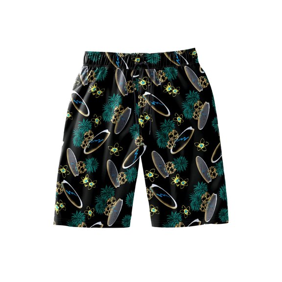 KingSize Men's Big & Tall Basic 8" 4-Way Flex Swim Trunk