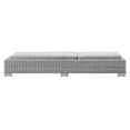 thumbnail image 6 of Lounge Chair Chaise, Sunbrella, Rattan, Wicker, Grey Gray, Modern Contemporary Urban Design, Outdoor Patio Balcony Cafe Bistro Garden Furniture Hotel Hospitality, 6 of 10