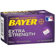 Bayerxtra Strength Aspirin, 100 CT (Pack of 3)