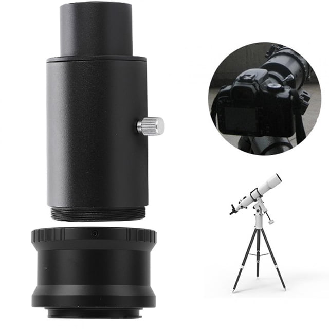 Octpeak Fixed Photography Extension Tube,Fixed Photography Astronomical Telescope 1.25 Inch Extension Tube Adapter Ring For E,Adapter Ring