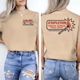 thumbnail image 2 of Chris Stapleton White Horse Pyro Crew Ivory Tee T-shirt Sizes S-5XL Goldengate, 2 of 5