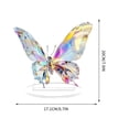 thumbnail image 3 of Crystal Figurine 2D Transparent Acrylic Decor For Home Office Birthday Graduation Gift, 3 of 6