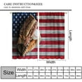 thumbnail image 3 of Baseball Curtains for Boys Bedroom,Vintage Wooden Panel American Flag Background Sports Theme Art for Kids Men,Blackout Rod Pocket Window Treatments Drapes for Teens Gym Playroom 52" W X 84" L, 3 of 6