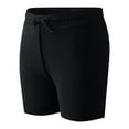 thumbnail image 5 of Men's Solid Color Double-layer Running And Fitness Shorts Compression Liner 2 in 1 Quick Dry Beach Shorts, 5 of 5