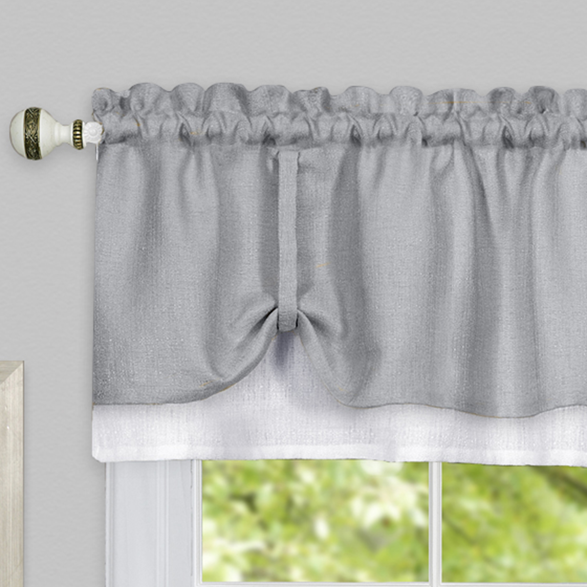 Darcy Window Light Filtering Curtain Valance - 58