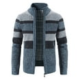 thumbnail image 2 of Vedolay Jackets for Men Business Work Winter Fall Coat Fashion Fall Coat 2023 Blue,M, 2 of 4