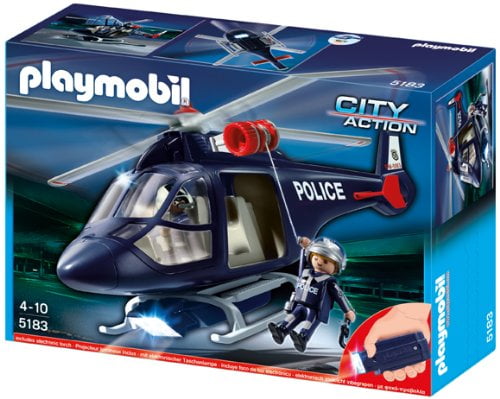 playmobil police helicopter 5183