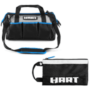 HART 16" Tool Bag w/Bonus Zipper Pouch