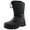 Black, variant on Mens Snow Duck Boots Black Mid Calf Winter Boots Waterproof Insulated Warm Boots With Padded