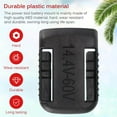 thumbnail image 3 of 5pcs Power Tool Battery Mount ABS Plastic Durable Stable Easy Installation Compact Battery Bracket with Screw Hole for Dewalt DCB200 18/20V Battery Base and for 14.4V-60V Battery, 3 of 7