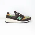 thumbnail image 1 of New Balance 998 Made In USA Teddy Santis Shoe Sneaker Mens 11 US D Brown Green, 1 of 6
