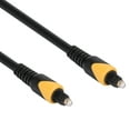 thumbnail image 2 of 5PCS 1m/3.3ft for SPDIF Toslink Square Port Optical Fiber Audio Adapter Cable for TV Speaker, 2 of 8