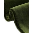 thumbnail image 6 of INSPIRE CHIC Women's Long Sleeve Open Front Velvet Cropped Bolero Shrug S Army Green, 6 of 7