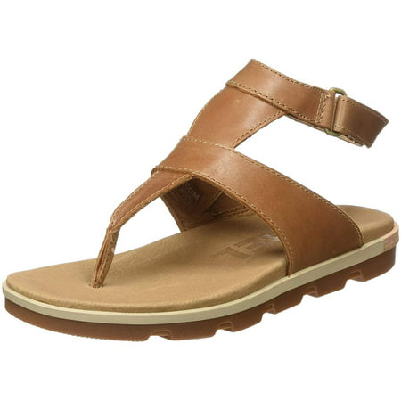 SOREL - Sorel Torpeda Ankle Strap Sandal - Women's, Camel Brown, Size 7 ...