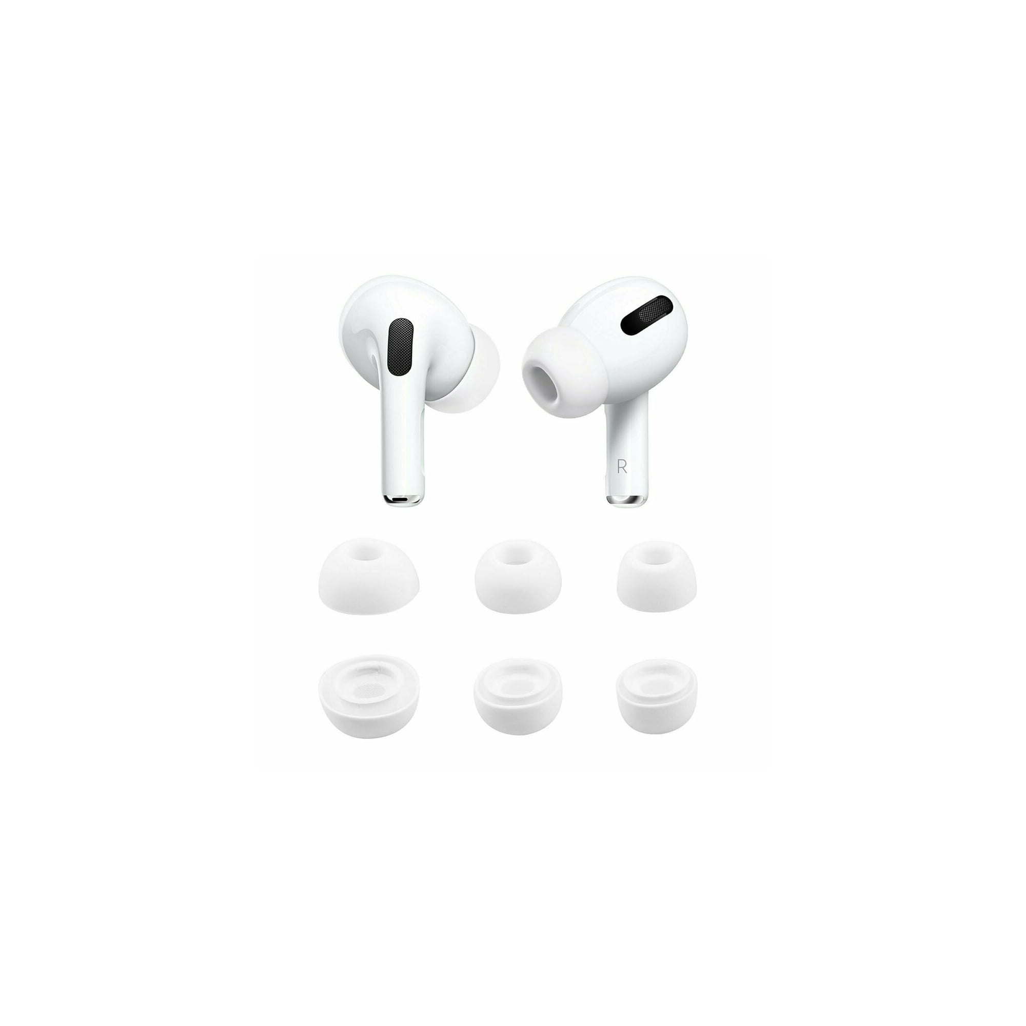 Replacement Pairs Silicone Ear Tips Earbud Tips Covers for Apple
